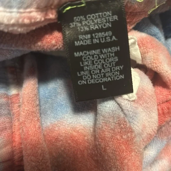 Aviator Nation tie dye sweatpants sz L - Picture 7 of 8